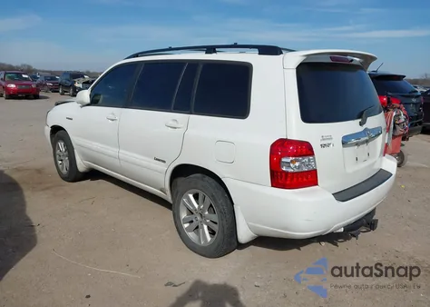 2006 Toyota Highlander Hybrid V6 from USA, damaged, VIN JTEDW21A260009922